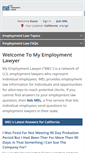 Mobile Screenshot of myemploymentlawyer.com